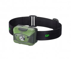 GP Discovery CHR41 Rechargeable Head Torch with 3 AAA ReCyko £29.99